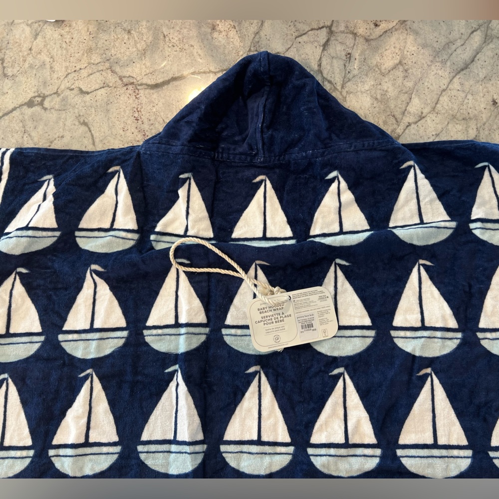 NWT Pottery Barn baby towel